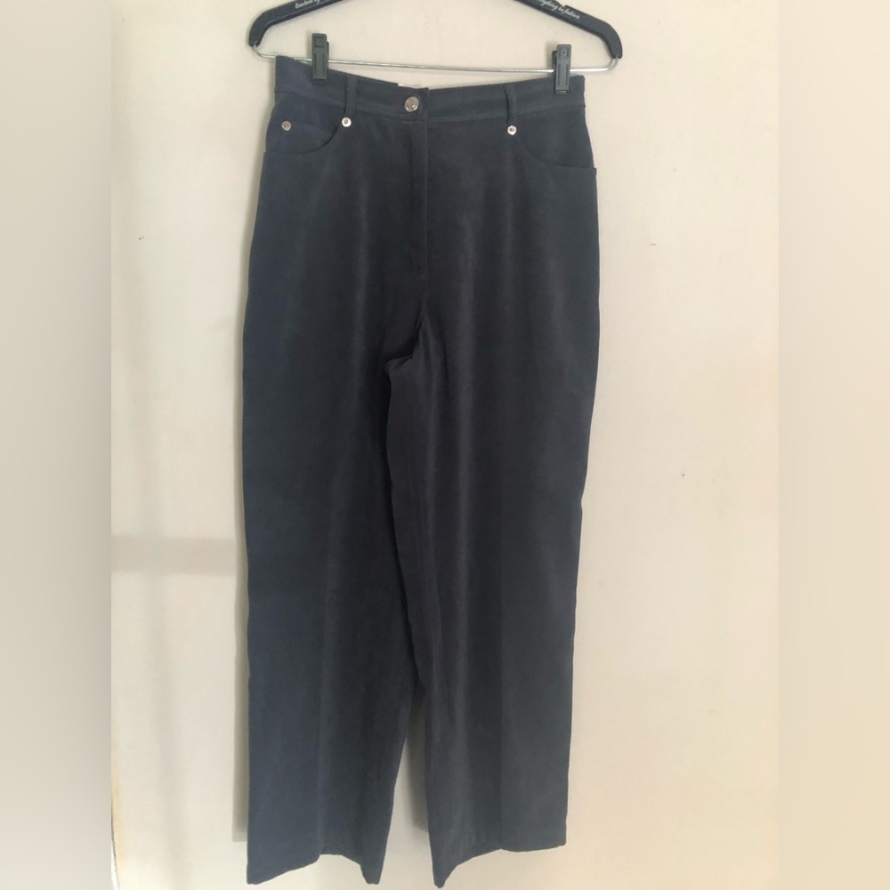 St. John Sport Marie Gray Charcoal Gray Ladies Pants Size 2